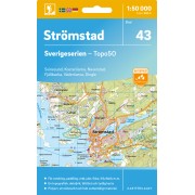 43 Strömstad Sverigeserien 1:50 000